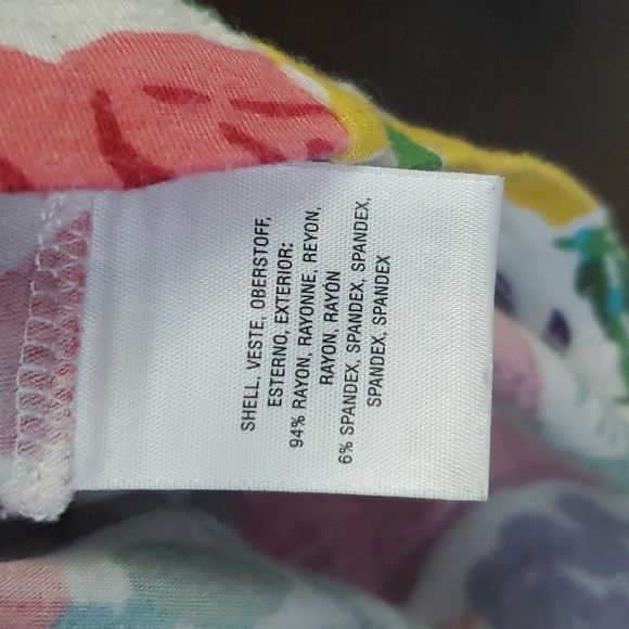 Postmark Floral Ruffle Top - Picture 7 of 9